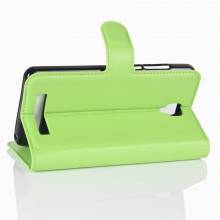 Funda de cuero con tapa protectora y departamento de tarjetas para movil chino DOOGEE X10