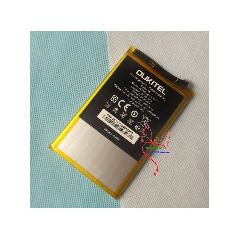Bateria original 6300 mAh de reemplazo para movil chino Oukitel K6