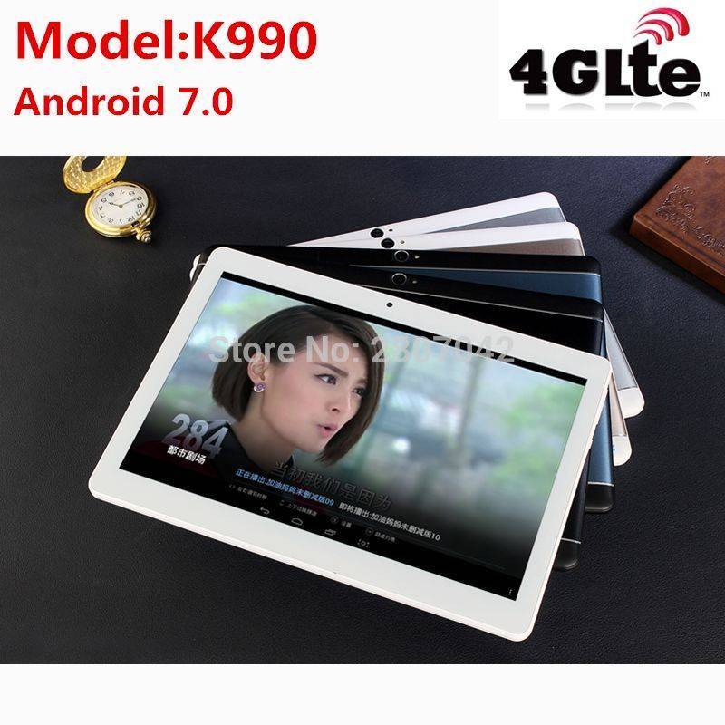 Tablet china LSKDZ pantalla 10.1 pulgadas Android 7.0 RAM 4GB RAM 64GB ROM dual sim bluetooth GPS 1920*1200 IPS