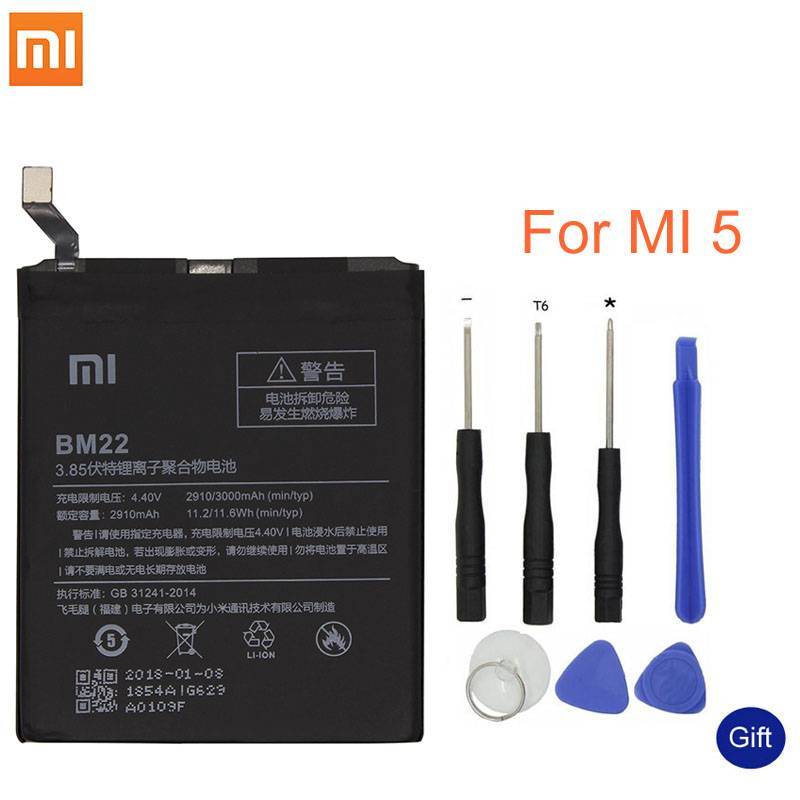 Bateria original de 3000 mAh para movil chino BM22 Xiaomi mi5 