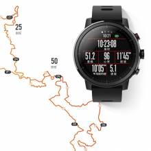Reloj inteligente AMAZFIT Stratos 2 Bluetooth GPS 11 Tipos de Modos de Deportes 5 ATM Impermeable