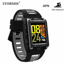 Reloj inteligente GPS IP68 impermeable deporte natación ritmo cardíaco para Android IOS