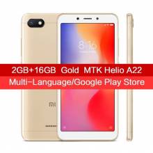 Movil chino Global Xiaomi Redmi 6A 2 GB 16 GB MTK Helio A22 Quad Core pantalla 5,45 pulgadas