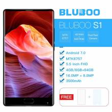 Movil chino Bluboo S1 pantalla 5,5 FHD MTK6757 Octa Core de 4 GB RAM 64 GB ROM Android 7,0 4G OTG