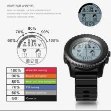 Reloj inteligente Makibes G07 GPS impermeable buceo múltiples deportes modo GPS del ritmo cardíaco Bluetooth Smartwatch