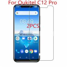2 protectores de pantalla de alta calidad para movil chino Oukitel C12 Pro