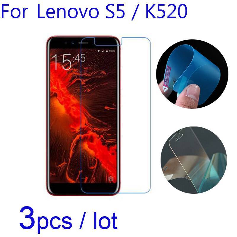 3 Protectores de pantalla vidrio templado de alta calidad para movil Lenovo S5