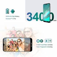 Movil chino DOOGEE Y8 MTK6739 3 GB RAM 16 GB ROM Android 9,0 FDD LTE pantalla 6,1" bateria 3400 mAh