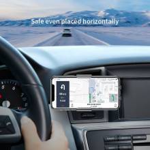 Soporte de coche Baseus para Iphone y Android con carga inalambrica sensor infrarrojos