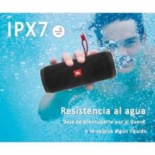 Altavoz Bluetooth JBL Flip 4 Wireless Portable IPX7 a prueba de agua surround color negro
