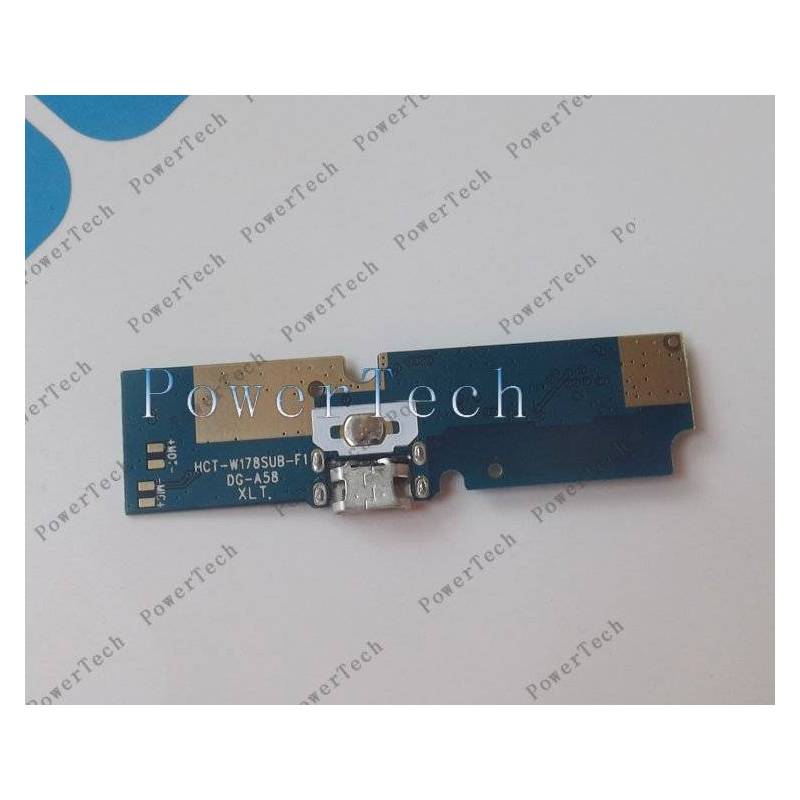 Repuesto placa cargador usb para movil chino doogee X20