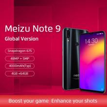Movil chino Meizu Note 9 4GB 64GB Snapdragon 675 Octa pantalla 6.2" camara 48MP y 20MP bateria 4000mAh