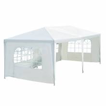 Carpa con paneles laterales de acero poliester 3x6m