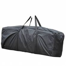 Carpa de 6x3 m plegable en acordeon 4 paneles laterales 2 cortinas + bolsa de transporte