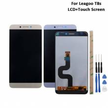 Pantalla LCD + pantalla táctil de reemplazo para movil chino Leagoo T8s