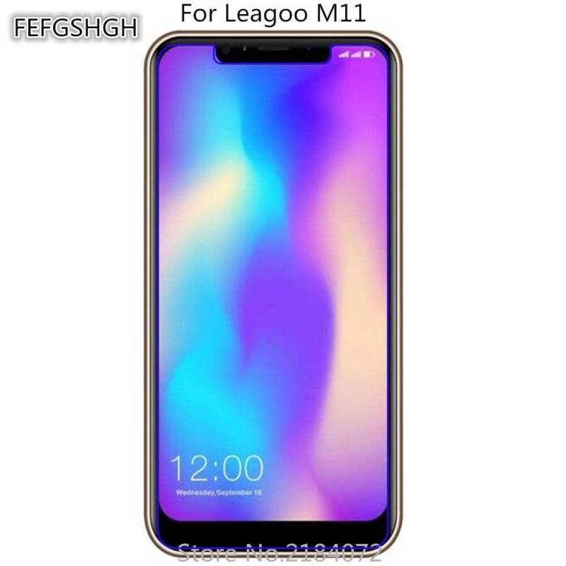 2 unidades de protector de pantalla vidrio templado de alta calidad para movil chino Leagoo M11