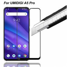 2 unidades de protector de pantalla vidrio templado de alta calidad para movil chino UMIDIGI A5 PRO