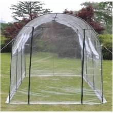 Invernadero de Plastico estilo caseta con medidas 350x200x200cm en acero para cultivo plantas