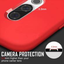 Funda de proteccion en silicona para movil chino Meizu X8