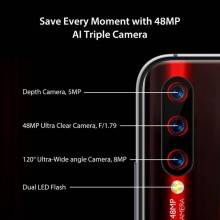 Movil chino UMIDIGI X Versión Global pantalla 6,35" AMOLED 48MP Triple cámara trasera 128GB NFC bateria 4150mAh