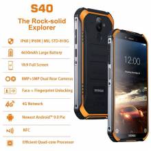 Movil chino DOOGEE S40 4G resistente pantalla de 5.5 pulgadas bateria 4650mAh 3GB RAM 32GB ROM Android 9.0 IP68/IP69K