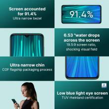 Movil chino Xiaomi Redmi Note 8 Pro Versión Global 6GB 64GB 64MP Quad MTK Helio G90T Octa Core bateria 4500mAh NFC