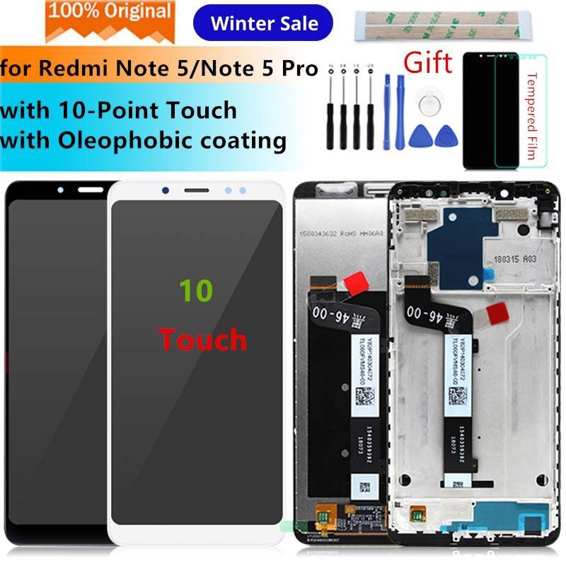 Retocar imponer carga ▷Pantalla LCD + pantalla táctil de reemplazo para movil chino Xiaomi Redmi Note  5