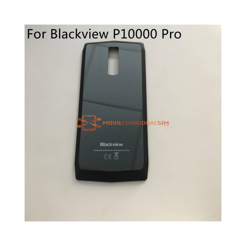 Tapa trasera original con cristal de batería para movil chino Blackview P10000 Pro