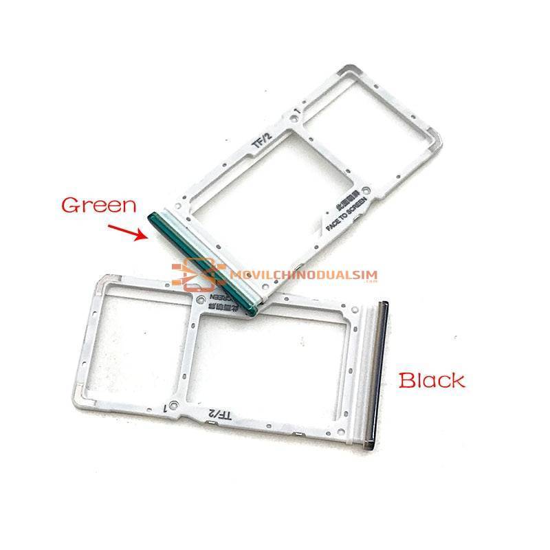 Bandeja de repuesto de SIM para la ranura del movil chino Xiaomi Redmi Note 8 Pro