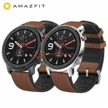 Reloj inteligente Amazfit GTR 47mm para hombre y mujer con GPS 5ATM impermeable 24 días batería para IOS y Android