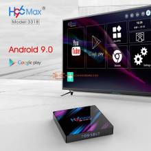 Tv box LEMFO h96 tv inteligente Android 9,0 RK3318 4GB 32GB 64GB 4K HDR 2,4G 5G Wifi BT4.0 USB 3,0 con Google asistente de voz