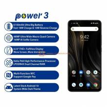 Movil chino UMIDIGI power 3 con camara de 48MP bateria 6150mAh Android 10 pantalla 6,53" con 4GB RAM Y 64GB ROM NFC
