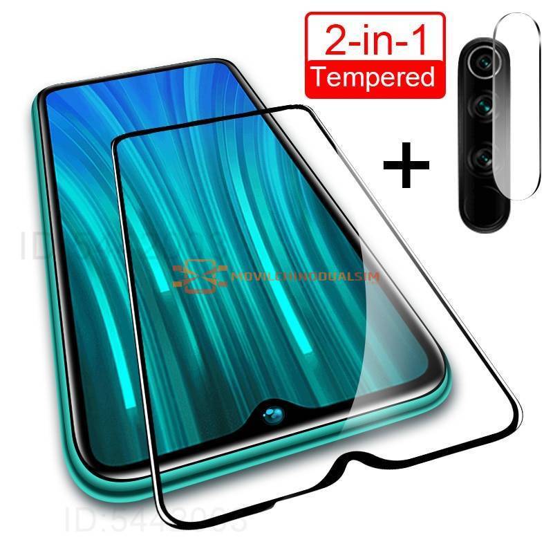 2 Unidades de protector de pantalla vidrio templado de alta calidad para movil chino Redmi Note 9S