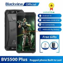 Movil chino Blackview BV5500 Plus 2020 IP68 impermeable 4G 3GB 32GB Android 10.0