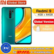 Movil chino Xiaomi Redmi 9 Version Global 4GB 64GB Octa-core Tek Helio G80