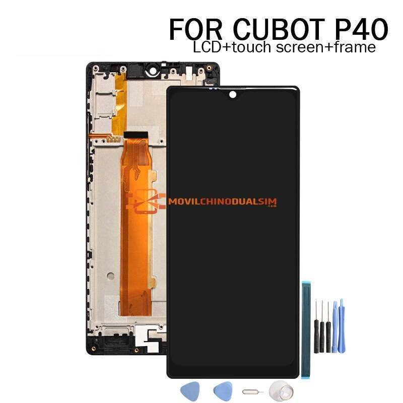 Pantalla LCD + pantalla táctil de reemplazo para movil chino CUBOT P40