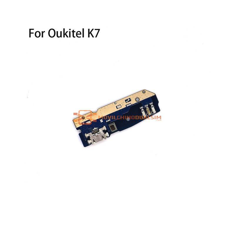 Repuesto placa USB altavoz cargador de enchufe y vibrador para movil chino OUKITEL K7