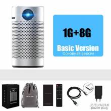 Proyector Chino BYINTEK P7 portatil de bolsillo Android WIFI 1080p HD Video