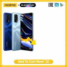 Movil chino Realme 7 Pro, versión Global, 65W, carga rápida, desbloqueo de huella dactilar, Snapdragon 720G