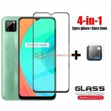 4 en 1 unidades de protector de pantalla vidrio templado de alta calidad para movil chino Realme C11