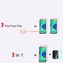 2 Unidades de protector de pantalla vidrio templado de alta calidad para movil chino Xiaomi Mi 10 Lite