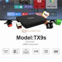 TV Box TX9s Android TV con Amlogic S912 2GB 8GB 4K 60 fps wifi 24 G