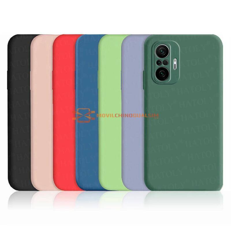 Funda de proteccion en silicona para movil chino Xiaomi Redmi Nota 10 Pro o Xiaomi Redmi Nota 10