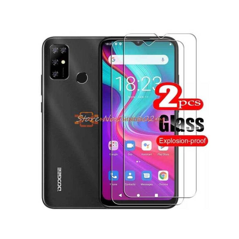 2 Unidades de protector de pantalla vidrio templado de alta calidad para movil chino Doogee X96 Pro