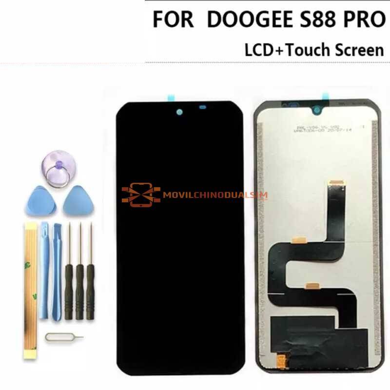 Pantalla LCD + pantalla táctil de reemplazo para movil chino Doogee S88 plus o Doogee S88 pro