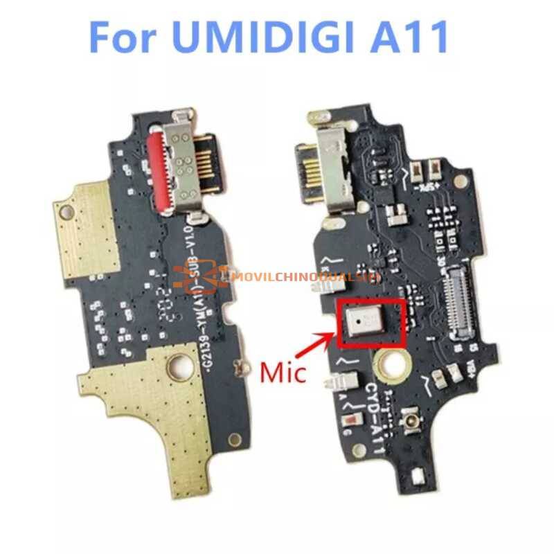 Repuesto placa USB cargador de enchufe para movil chino Umidigi A11