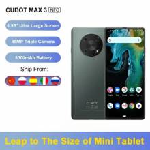 Movil chino Cubot Max 3 pantalla 6,95" batería 5000mAh, 4GB de RAM y 64GB ampliable hasta 256GB,Android 11 cámara con 48MP NFC