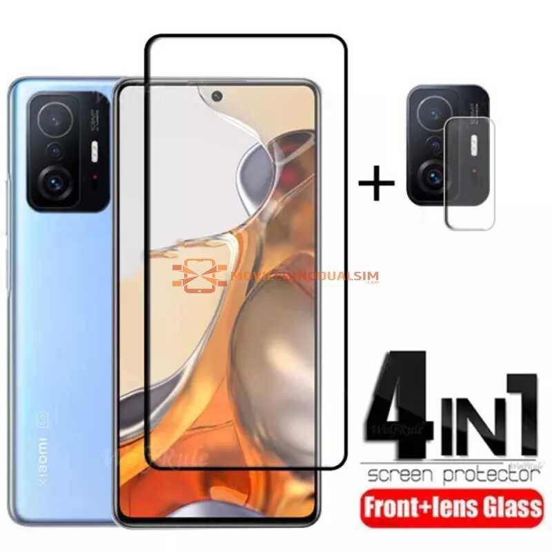 2 Unidades de protector de pantalla vidrio templado de alta calidad para movil chino Xiaomi Mi 11T Pro