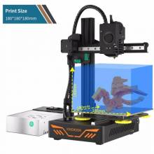 Impresora China 3D KINGROON KP3S de alta precisión, Kit mejorada, bricolaje, FDM, pantalla táctil impresión 180x180x180mm