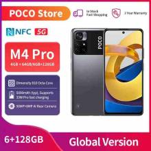 Movil chino POCO M4 Pro 5G NFC Versión Global 4GB 64GB o 6GB 128GB MTK Dimensity 810, pantalla 6.6'', 33W Pro, 50MP, 5000mAh